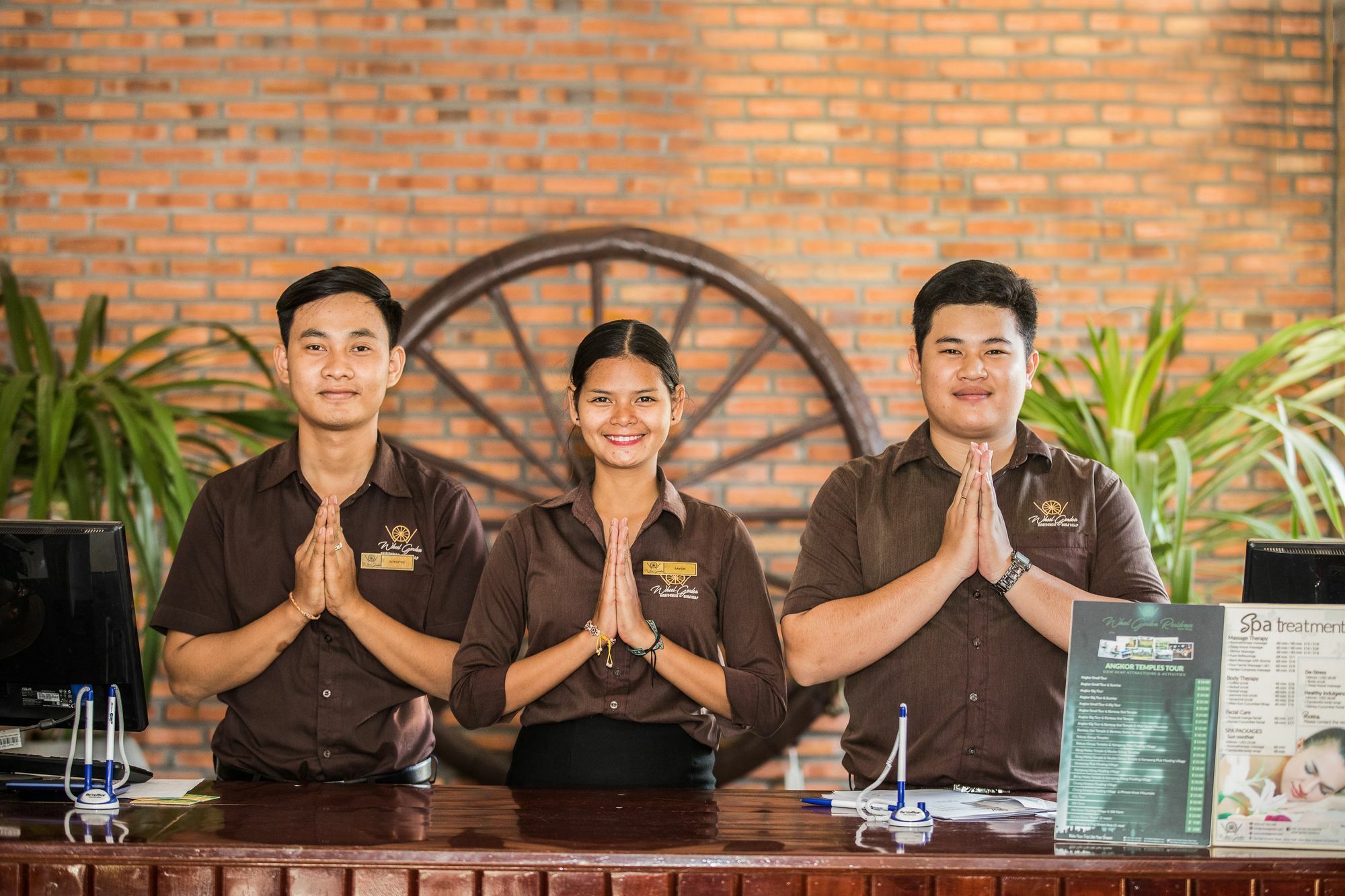 Wheel Garden Residence Siem Reap Dış mekan fotoğraf